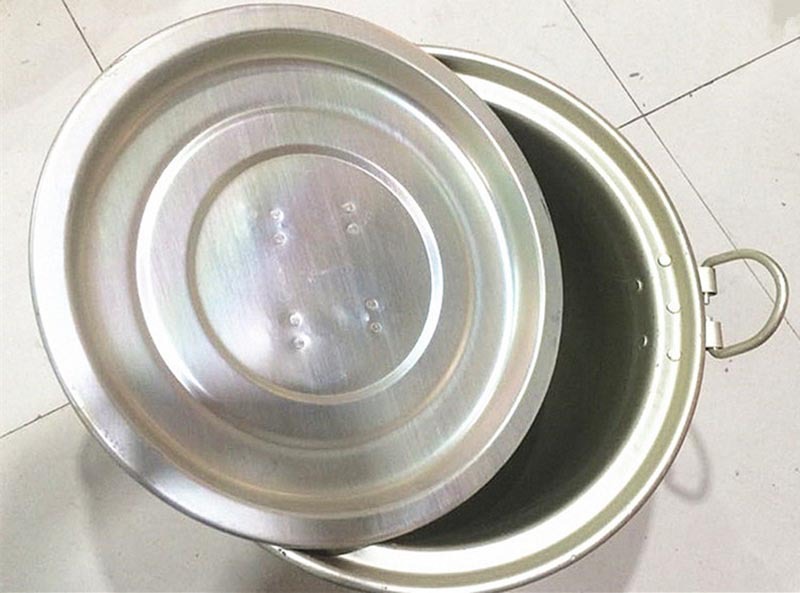 不锈钢行军锅野战行军锅部队野营锅