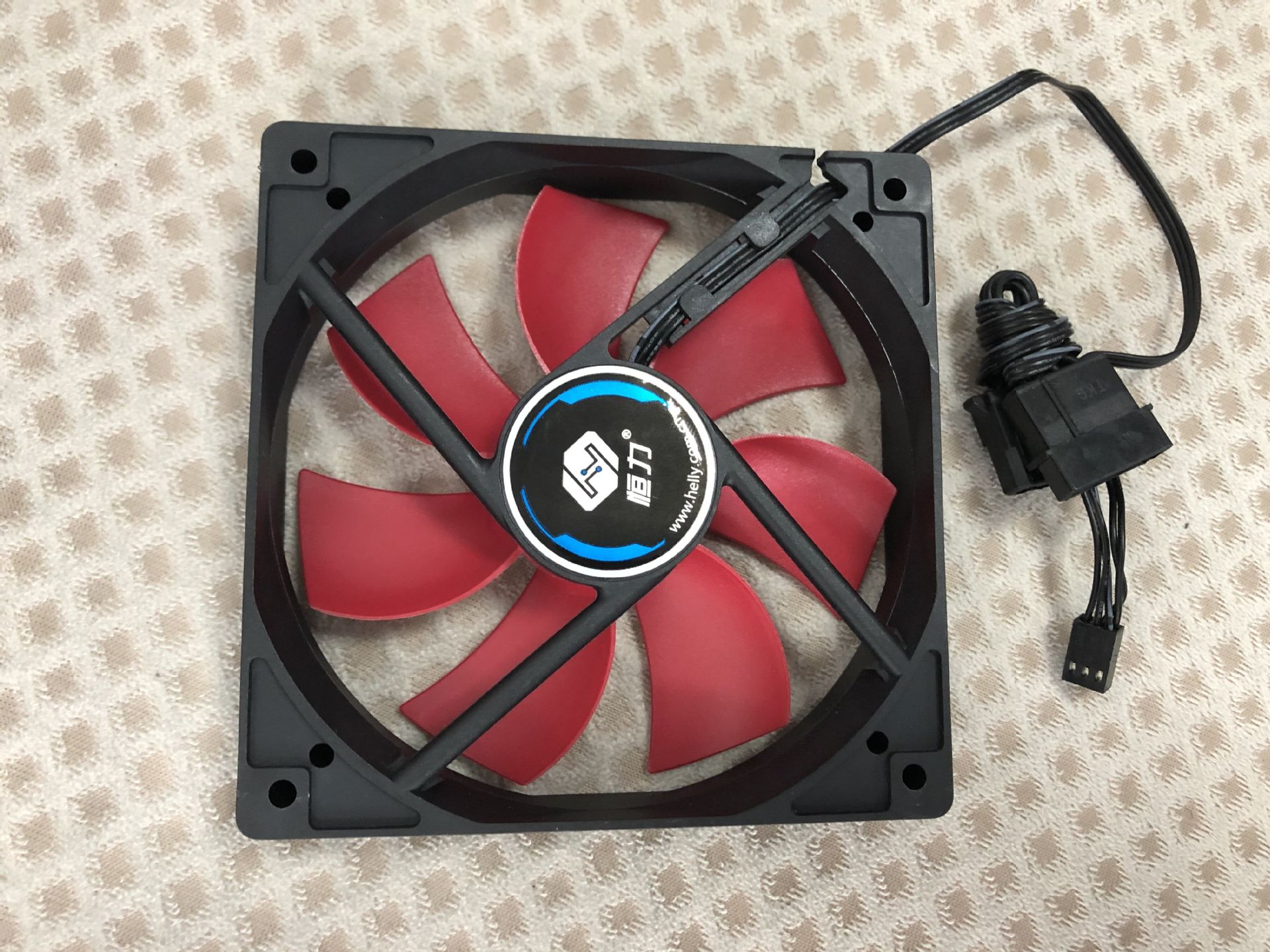 批发12cm机箱风扇 散热风扇 12厘米电脑排风扇 电脑主机12寸风扇