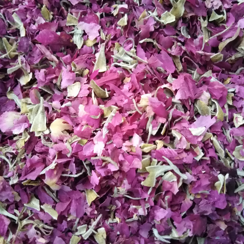山东平阴玫瑰花碎片 玫瑰花沫 散装500克