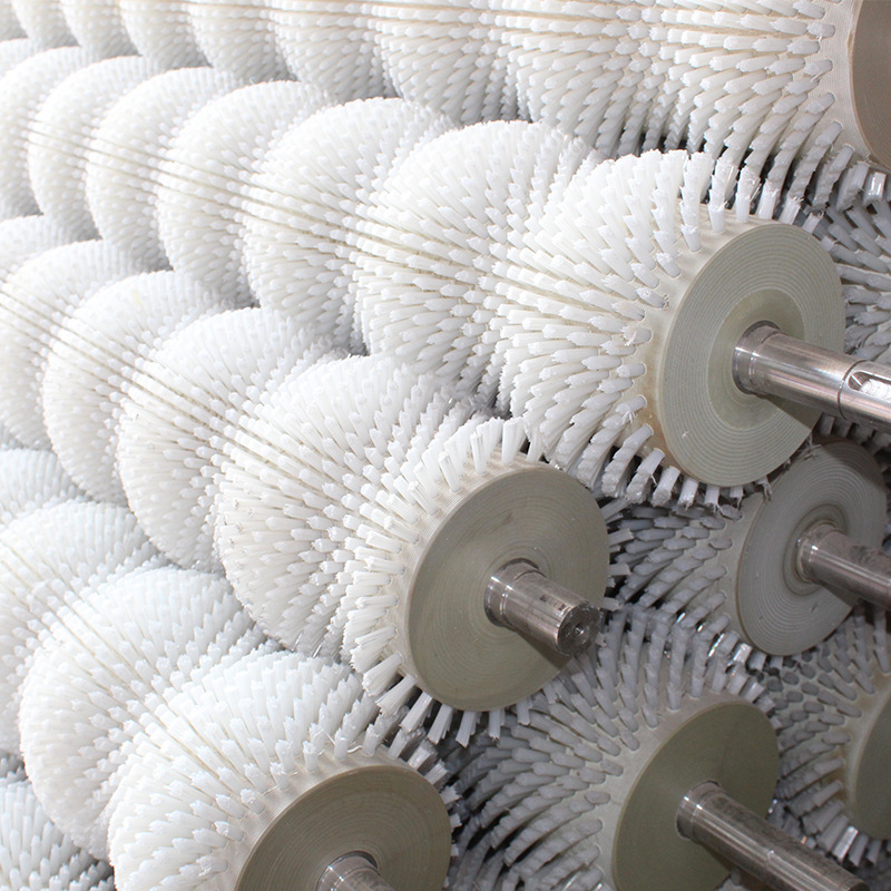 多种工业毛刷辊 机械清洗毛刷辊 异形毛刷辊 定制一切工业毛刷辊