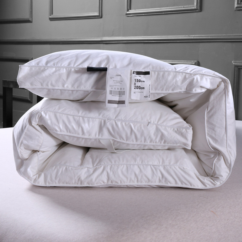 希尔顿羽绒床垫