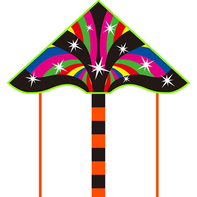 5米热印彩虹风筝厂家批发儿童卡通三角风筝