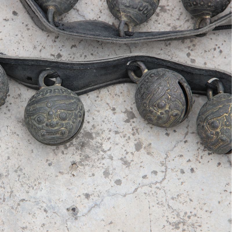 收藏古玩复古马铃铛铜铃玲铃铛小号吊坠挂件道具16个