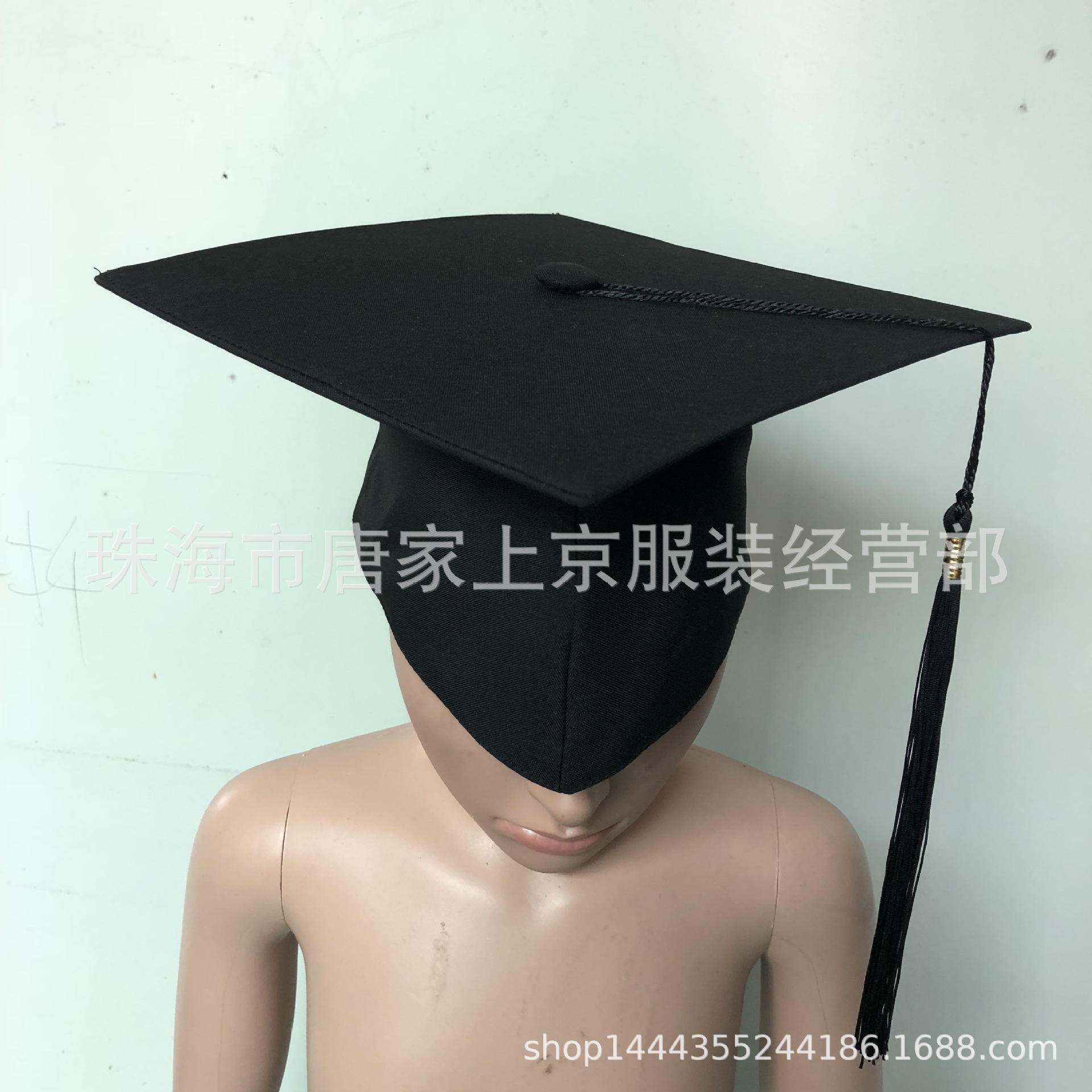 大学毕业帽学士帽批发成人礼帽子硕士博士导师帽来图设计定制