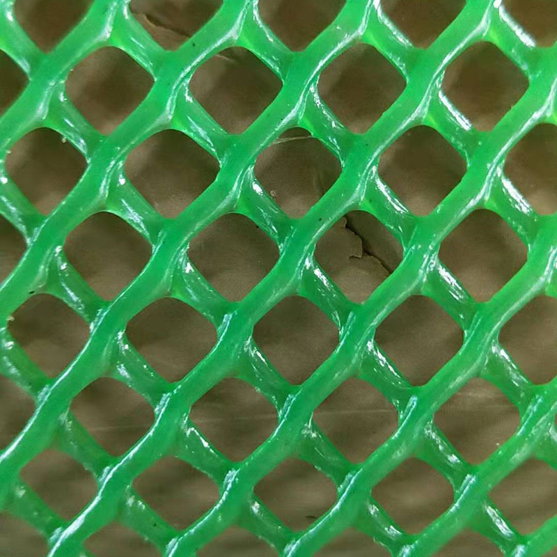 现货供应绿色塑料平网养殖网养鸡蜂脚踩塑料育雏网pe塑料安全网