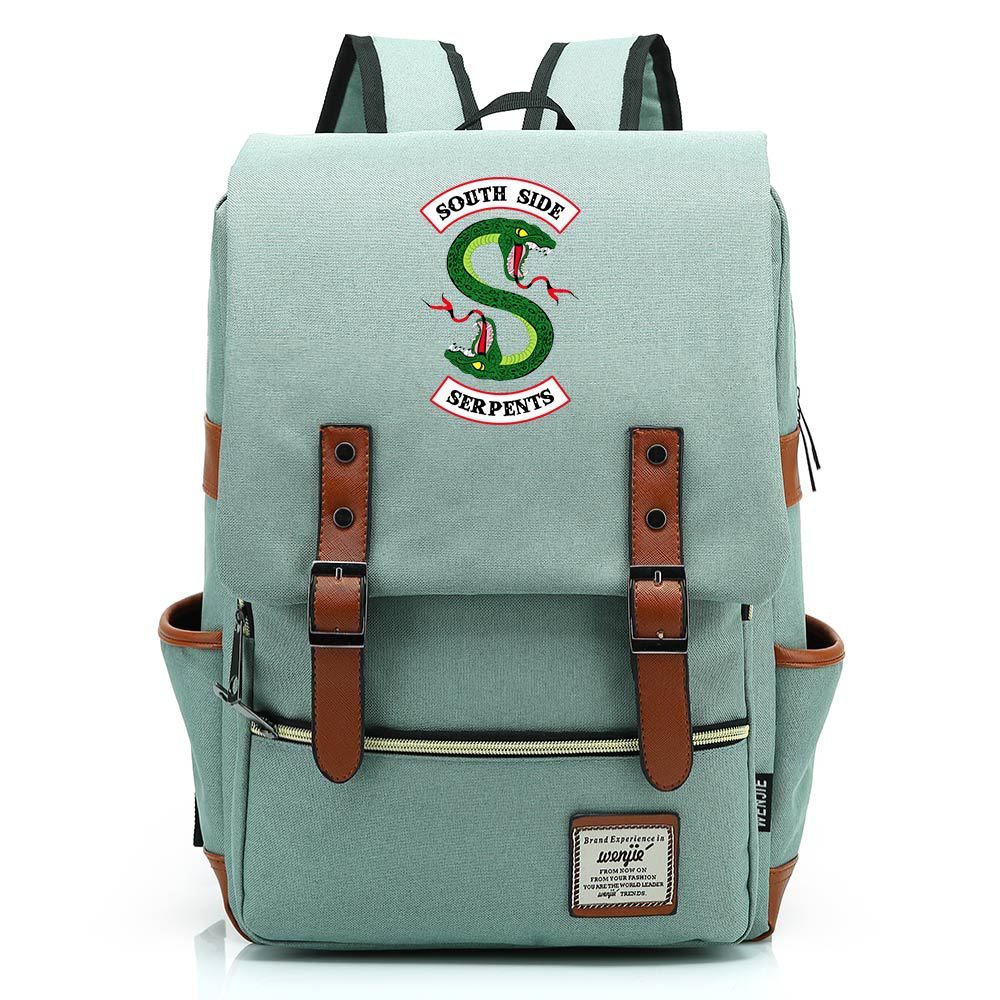 外贸热销电影周边河谷镇毒蛇帮青少年学生书包男女休闲双肩背包