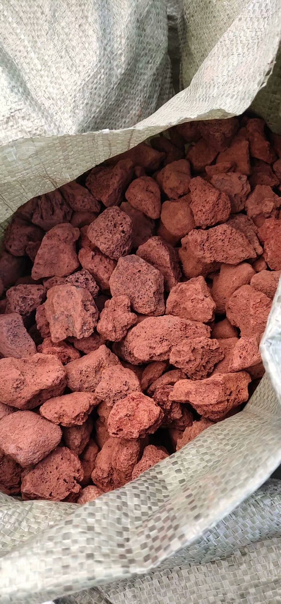 红色火山岩 园林覆盖物