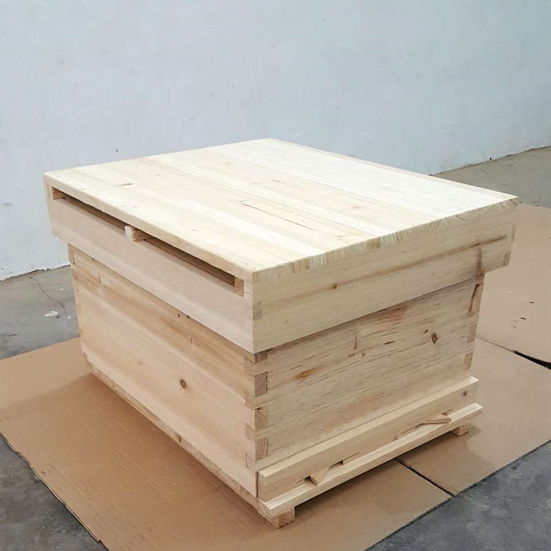 蜜蜂蜂箱全套养蜂工具专用养蜂箱包邮杉木中蜂标准十框蜂巢箱