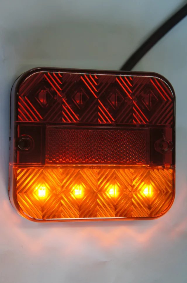 澳洲拖车led尾灯货车卡车led尾灯特种车辆led尾灯led红黄双色尾灯