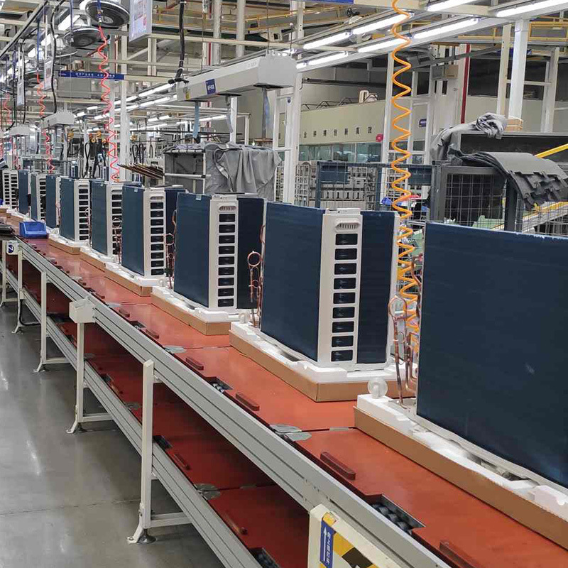 厂家非标制造空调组装生产线输送倍速链铝型材自动装配流水线