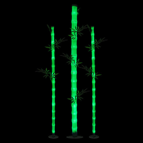 led户外仿真装饰竹子灯 逼真水池造型竹筒灯 竹子发光景观草坪灯