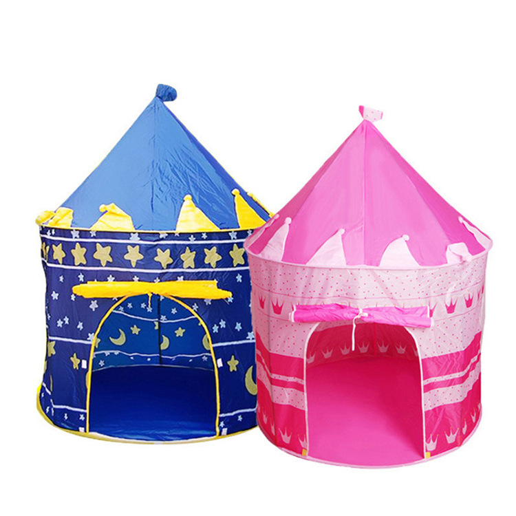 Children's Tent Princess Prince Tent House Game Yurt Toy Castle Indoor Children Crawling House Tent