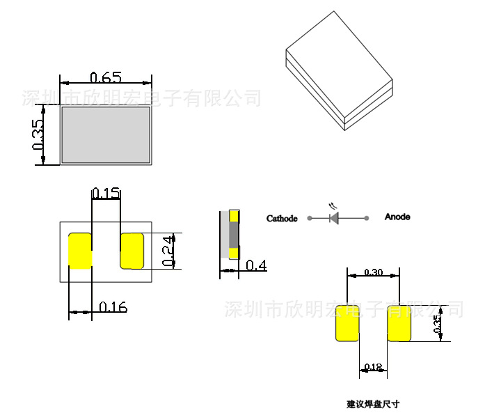 led灯 0201特殊蓝光 灯珠smd指示灯专用 0201贴片高亮蓝灯