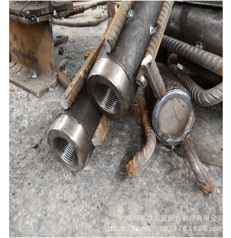 防落梁预埋锚栓专用套筒 高铁预埋配套套筒 渗镀锌套筒