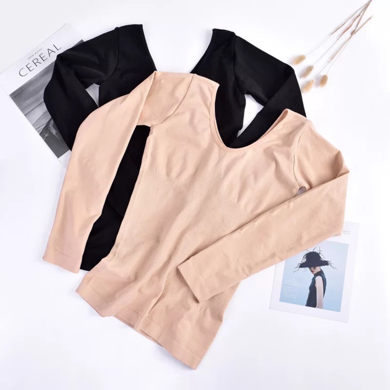 37度收腰恒温发热内衣上衣锦纶舒适修身塑身内衣面膜衣