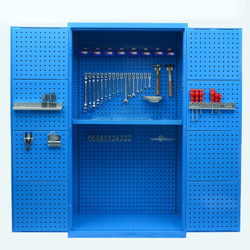 陕西工具柜对开门钳工工具柜带抽屉数控加工中心工具五金工具柜子