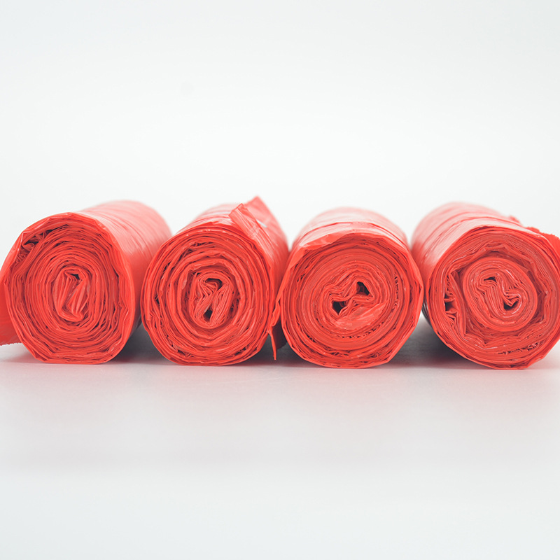 分类抽绳袋 支持做各种袋形垃圾袋 批发自动收口垃圾袋