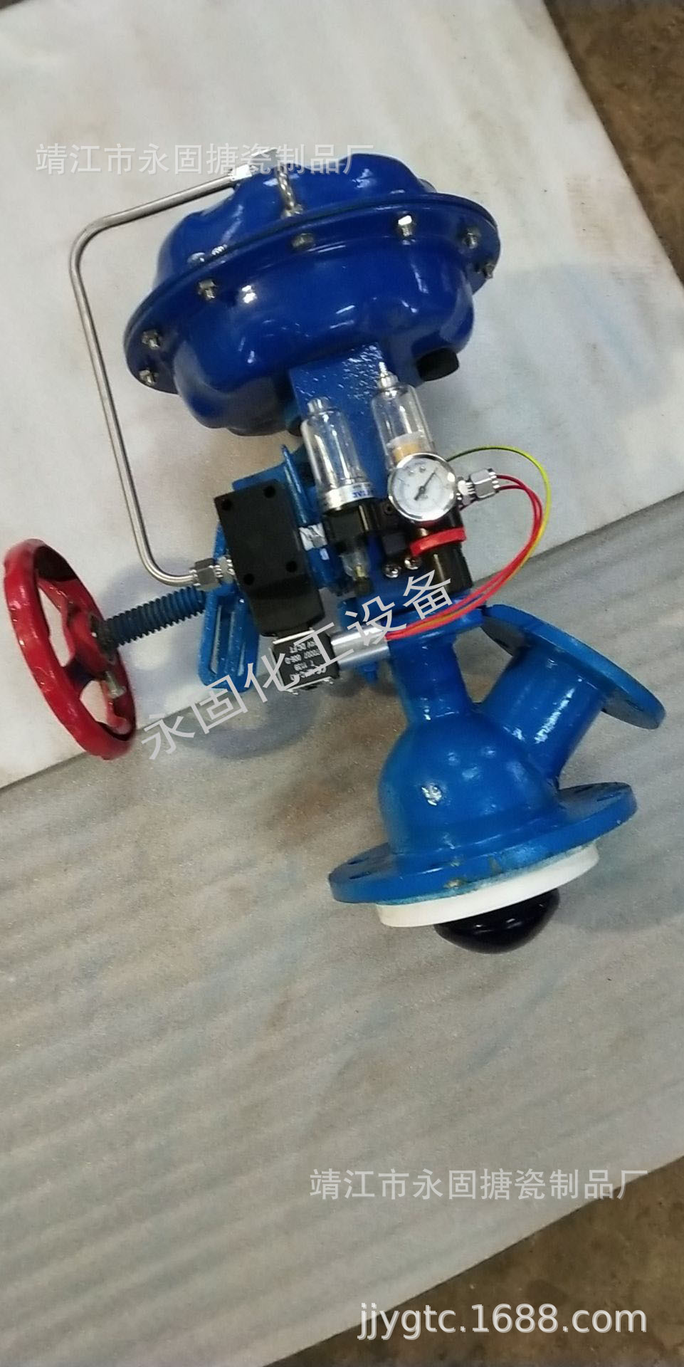 搪瓷气动放料阀