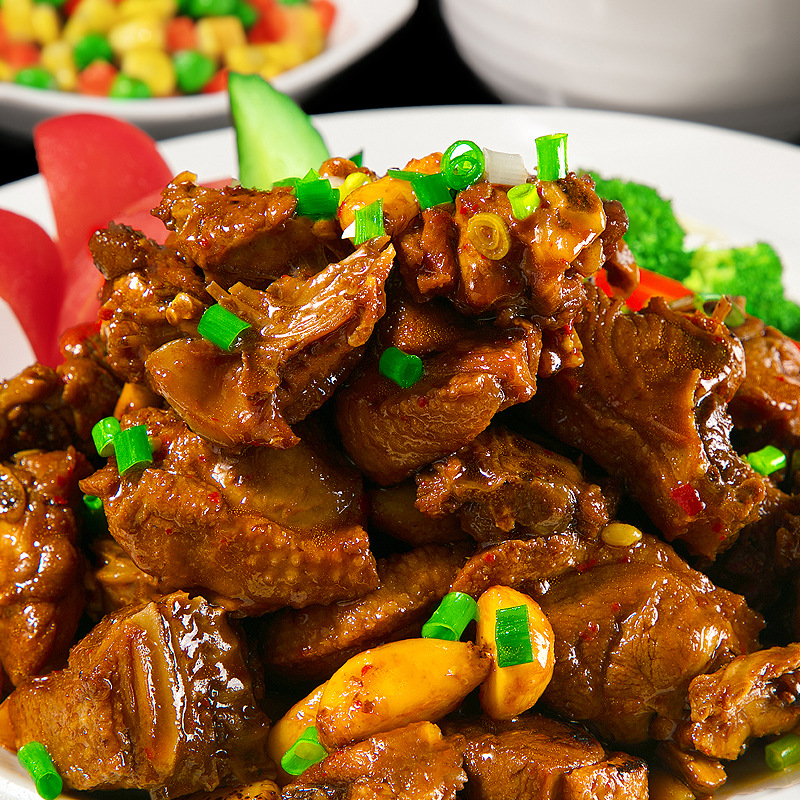 郝菜肴 啤酒鸭170g 外卖料理包10袋 盖饭速食加热煲仔盖浇饭 菜包