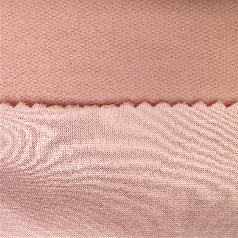 cvc小卫衣面料 秋款毛圈卫衣 涤棉鱼鳞布薄针织卫衣男女针织面料