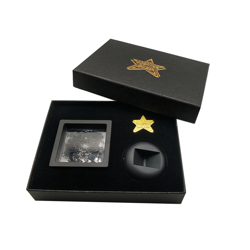 广州厂家定制高档徽章盒 纪念章包装纸盒 纪念币包装礼盒厂家直销