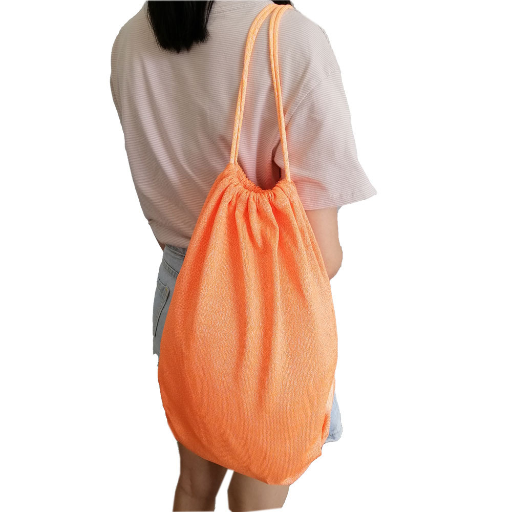 厂家批发多色防割包 防盗包 抽绳束口袋设计割不坏 可定制