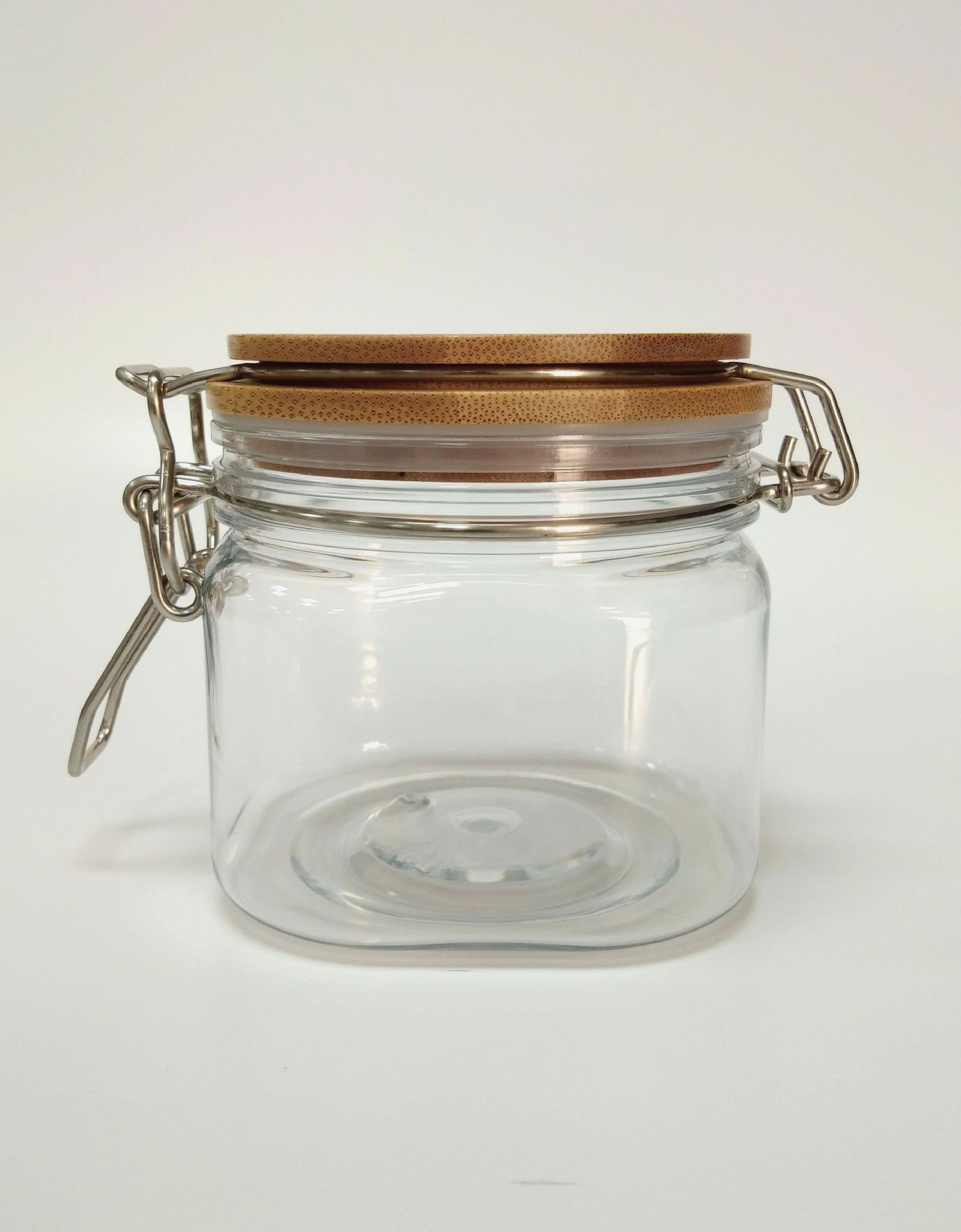 生产厂家直供pet塑料方形密封罐 200ml膏霜海泥浴盐手蜡面膜瓶