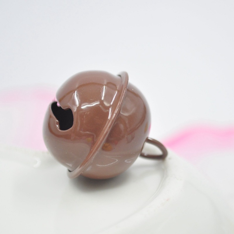 22mm糖果色金属烤漆小铃铛 宠物包包钥匙扣挂件diy配件现货批发