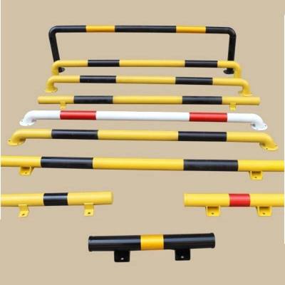 钢管挡车器mu型防撞杆倒车杆倒车止退器防撞桩车轮杆厂区护栏立柱