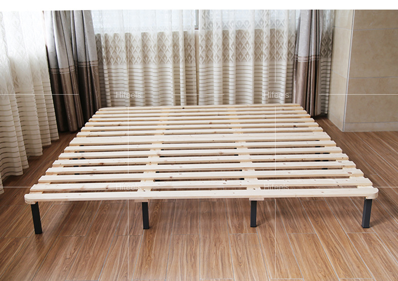 实木床板定制松木床板1.8米1.5米床架厂家直销宿宿双人单人排骨架