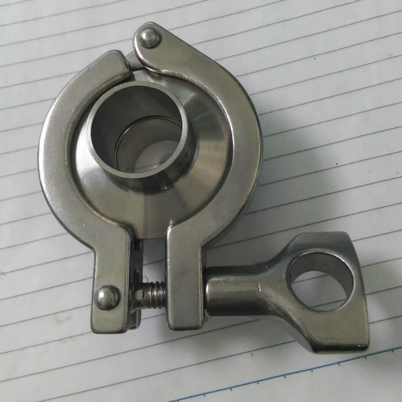 304不锈钢卡箍套装卫生级真空快装卡箍接头快接端头卡扣管夹