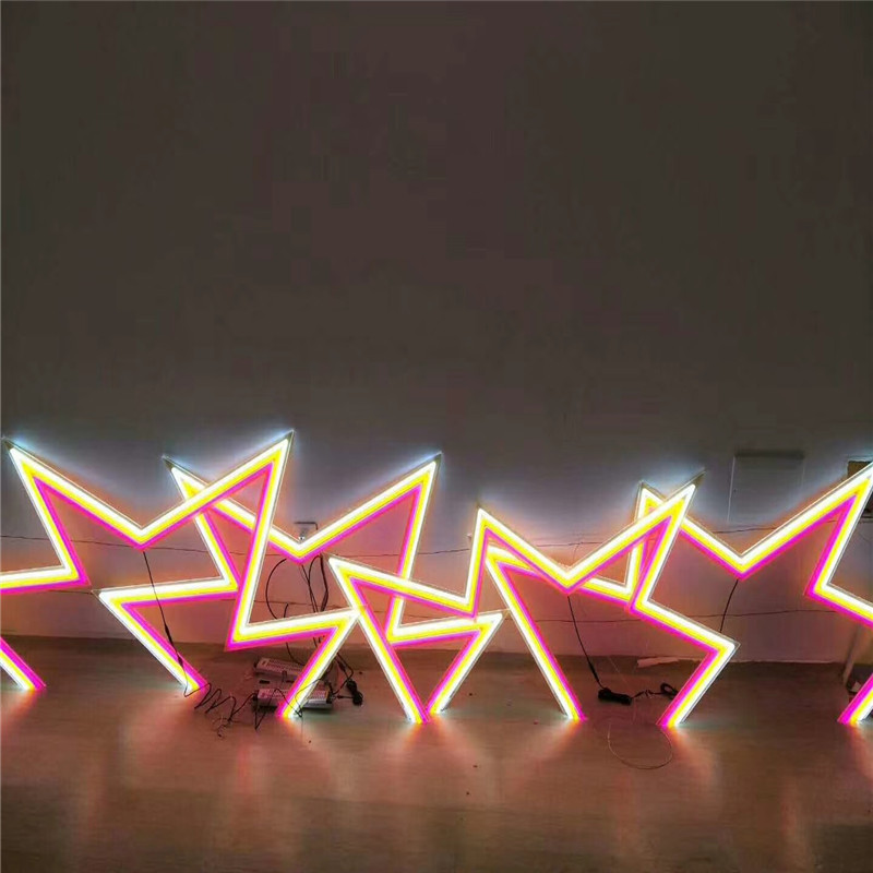 定制加工led彩色软性霓虹灯发光字 背景墙装饰霓虹灯发光字批发厂