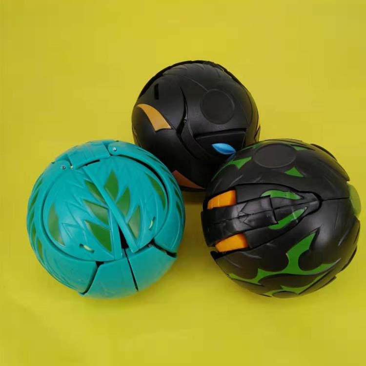 动漫公仔 世嘉爆丸小子4款20cm大爆丸球公仔 变形 玩具模型