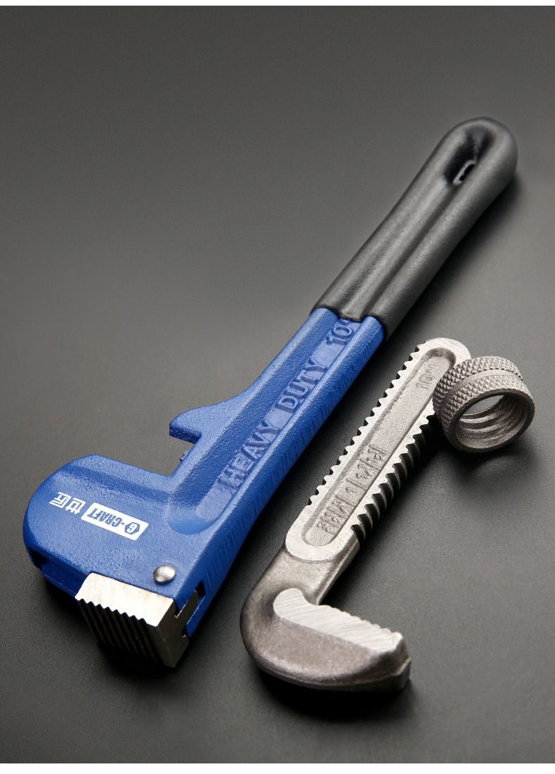 世匠重型管子钳多功能非万用快速可调式家用管子钳水管钳安装钳