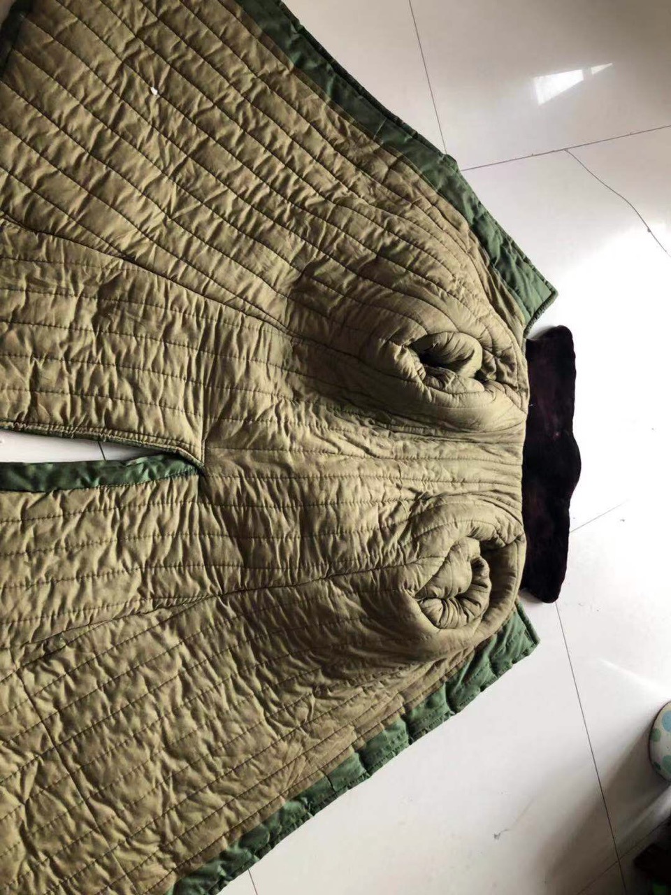 厂家直销棉大衣 救灾防寒大衣军绿老式涤卡大衣 守夜巡防执勤