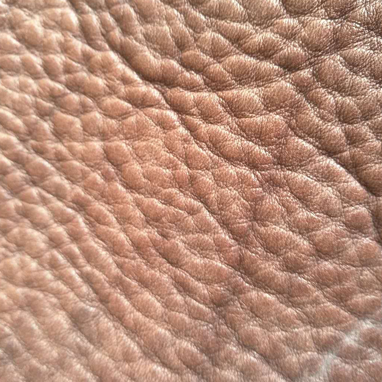 野牛皮缩纹皮黄牛皮厚度23mm开张20平方英尺自然纹路