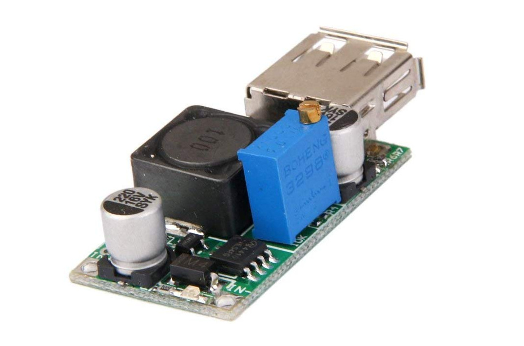 dc-dc 锂电升压模块 3v升5v-9v可调 电流2a diy手机备用电源