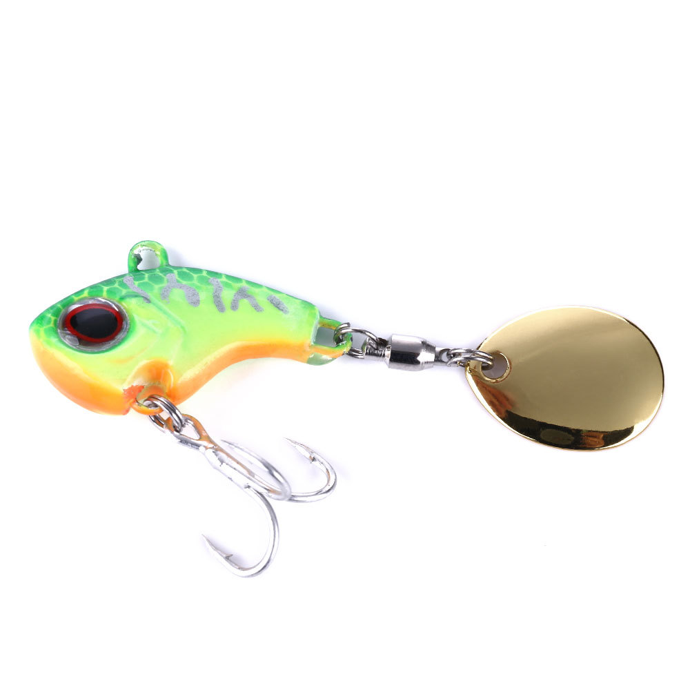 vib假饵亨嘉路亚饵小旋风旋转亮片海鲈鱼翘嘴批发vip路亚鱼饵薄背