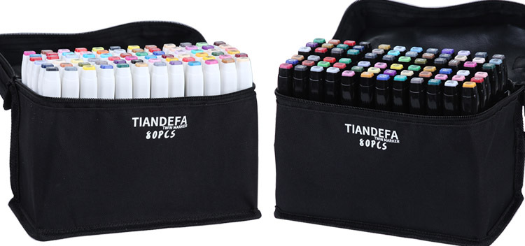 25ml 204色马克笔补充液 动漫手绘马克笔墨水酒精马克笔添加墨水