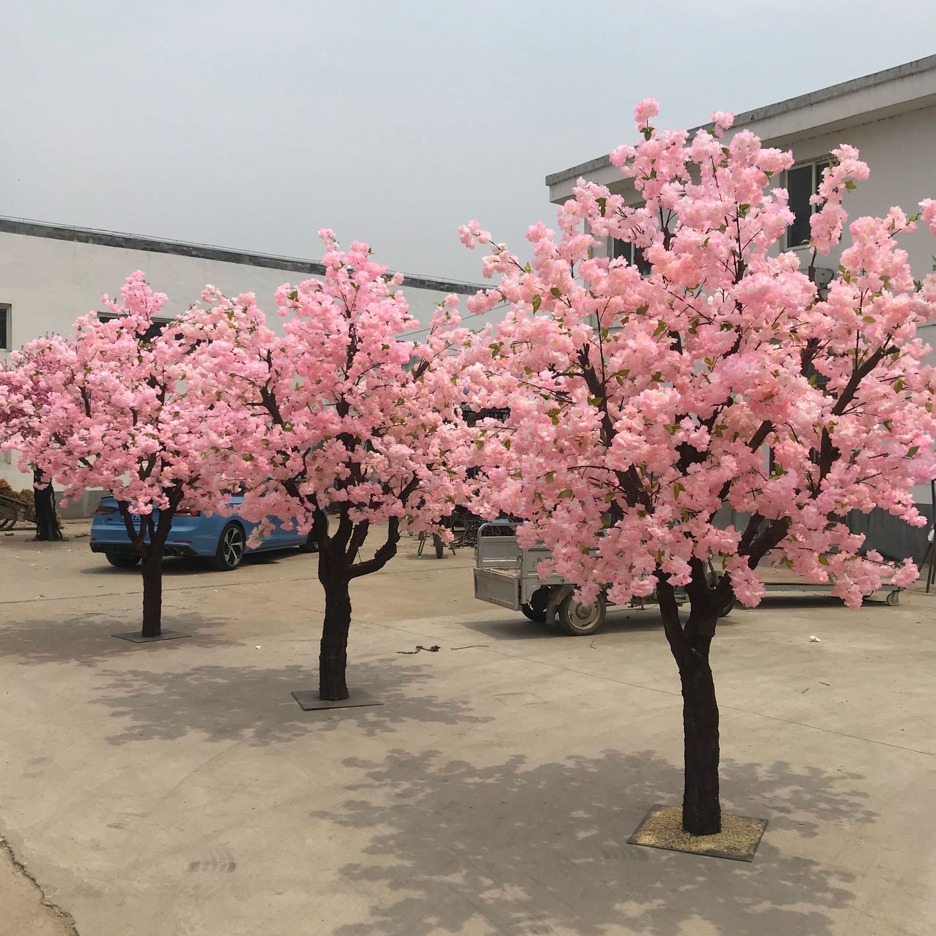 高品仿真樱花树大型树许愿树假树婚庆装饰户外仿真树装饰用品