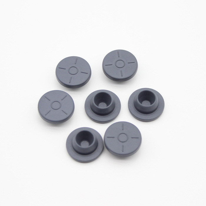 工厂批发各种规格的医用丁基胶塞 20-b2丁基橡胶塞灰色粉针用胶塞