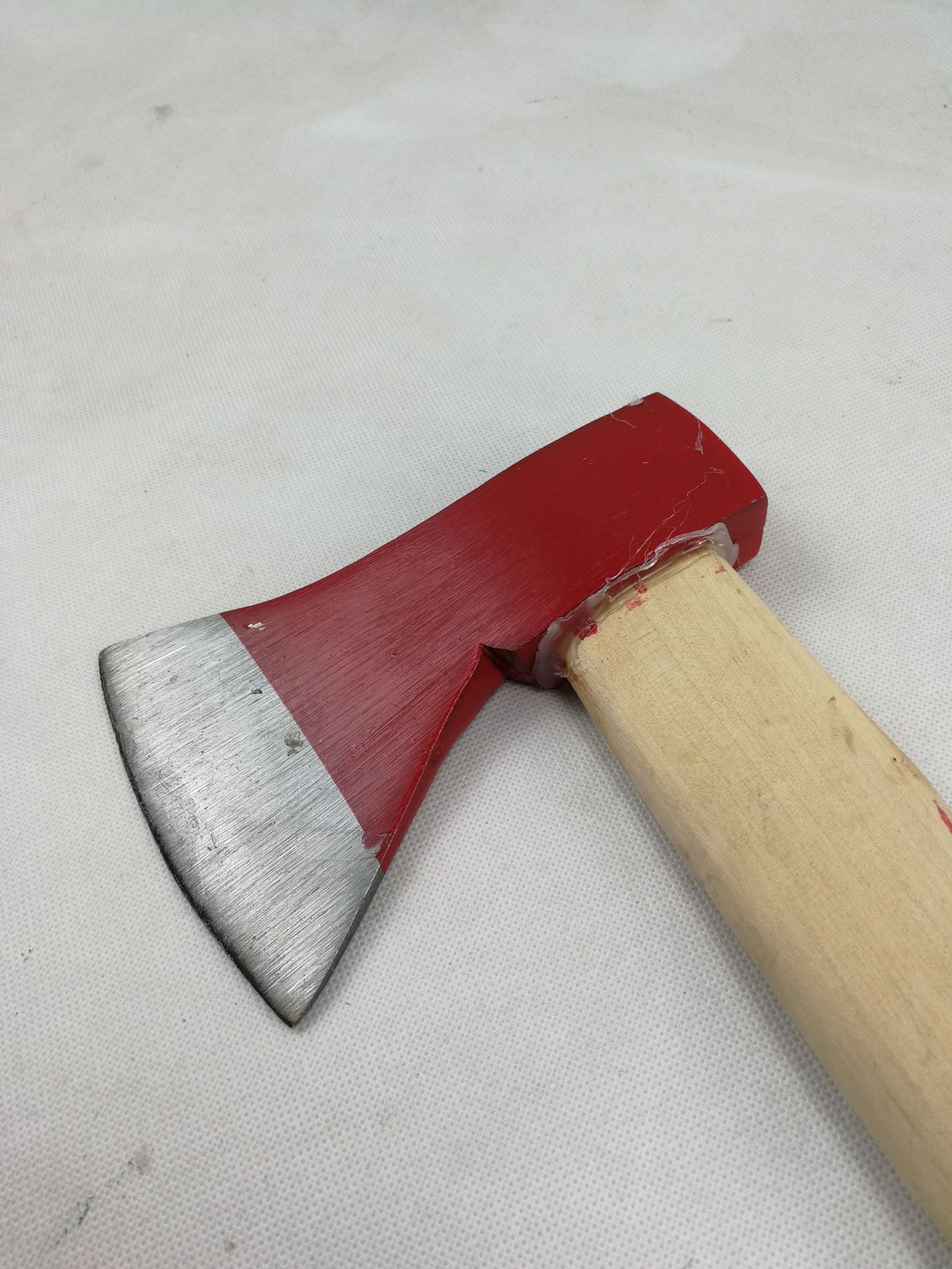 供应 消防斧 木柄斧小号中号大号实木柄斧头红色消防柜微型消防站