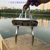 Five five claws stainless steel Tree climbing tools Cat paw Iron shoes Tree Subsidy Foot lash