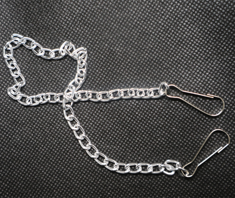 厂家直销金属挂链吊链钥匙环扣链子 小铁链批发