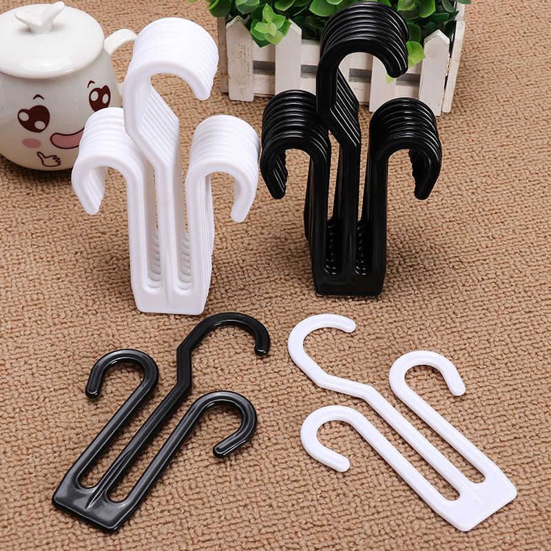 Factory Self-Selling Shopping Mall Supermarket Shoe Hook Plastic Hook Flip-Flops Cotton Slippers Hook Multi-Functional Drying Shoe Rack