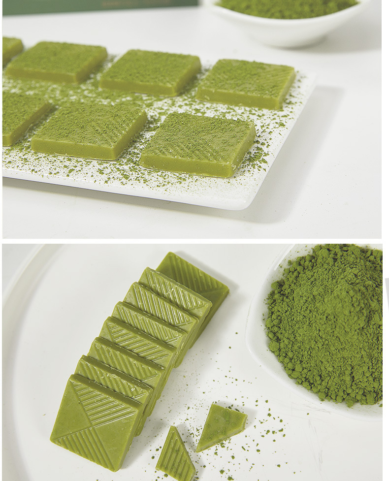 抹茶巧克力草莓薄片礼盒装圣诞节糖果情人节巧克力送女友网红零食