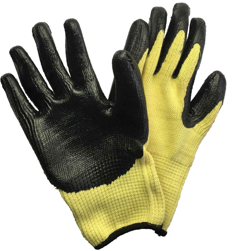 5级防切割手套 高强聚乙烯hppe厨房防割食品级 木工屠宰浸胶手套