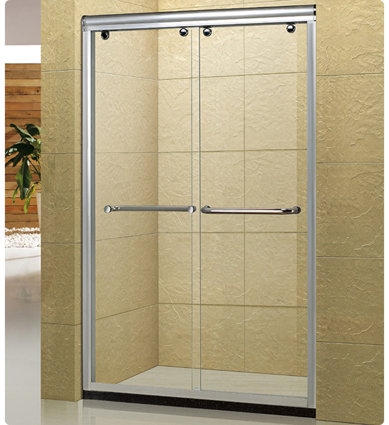 厂家直销 铝合金屏风淋浴房 酒店淋浴房 独立干湿分离洗澡间