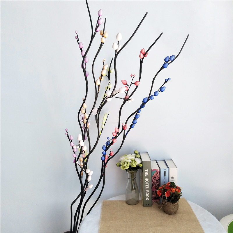 高档仿真曲柳 干花丝网花花艺配件家居装饰摄影道具