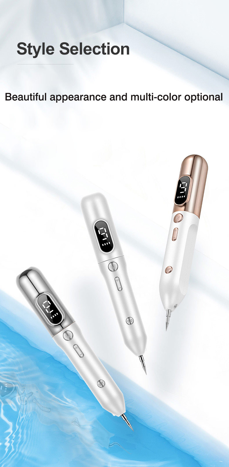 新款点痣笔家用点斑笔美容院专用小白激光祛斑笔厂家直销 点痣笔